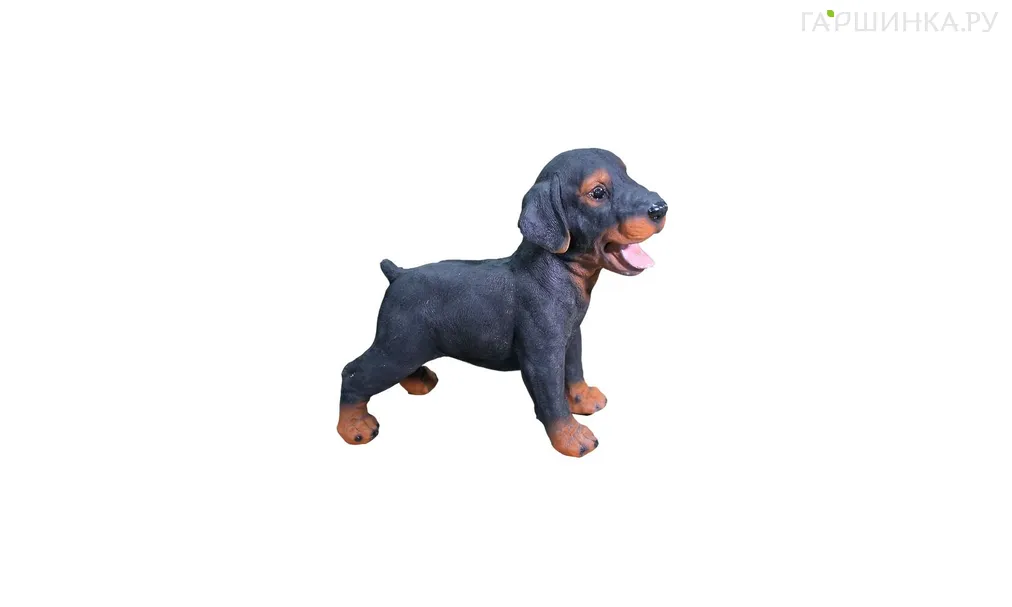 Щенок Ротвейлер стоячий 13*27*24